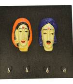 Wooden Couple Key Holder