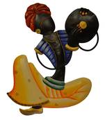 Traditions of Rajasthan  Men Playing Dafli