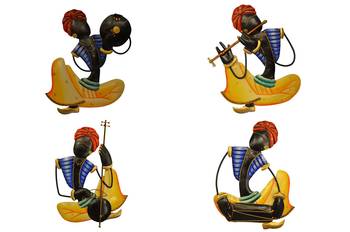 Traditions of Rajasthan  Band of Men Playing Instruments 1