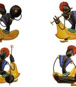 Traditions of Rajasthan  Band of Men Playing Instruments