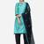 Sky Blue & Navy Blue Unstitched Women's Dress Material