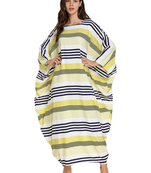 JSDC Women's Turkish Moss Batwing Style Beach Wear Kaftan