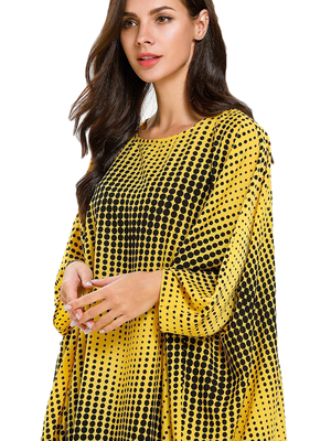 JSDC Women's Batwing Style Beach Wear Turkish Moss Kaftan 3