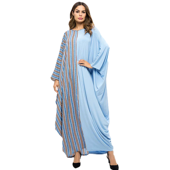 JSDC Women's Daily Wear Batwing Style Turkish Moss Kaftan 2