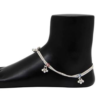 Silver anklets 3