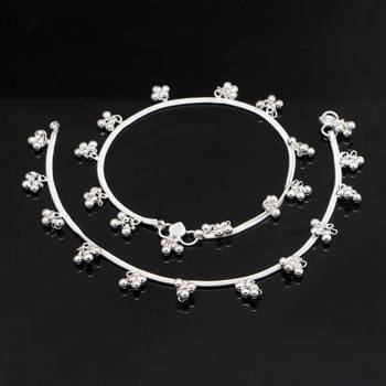 Silver anklets 1