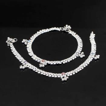 Silver anklets 1