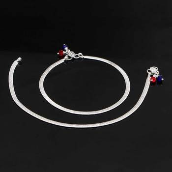 Silver anklets 1