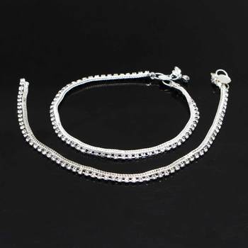 Silver anklets 1
