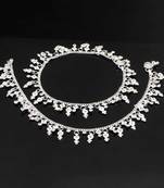 Silver anklets