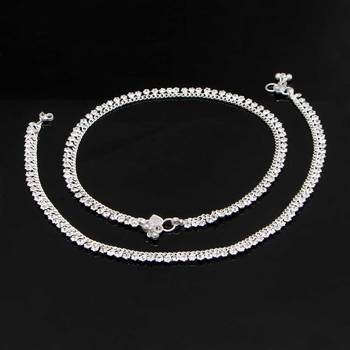 Silver anklets 1
