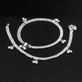 Silver anklets 1