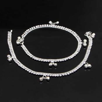 Silver anklets 1