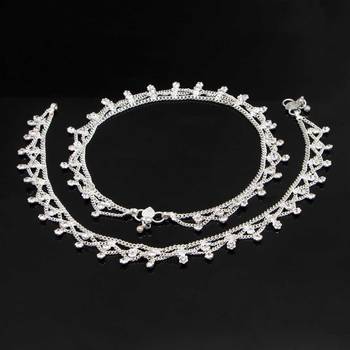Silver anklets 1
