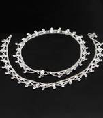Silver anklets
