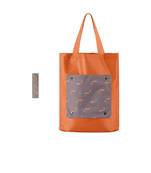 Shree Shyam Product Orange 1 Pc Tote Bag Fashionable Grocery Bag & Reusable Foldable Shopping Bag for Unisex