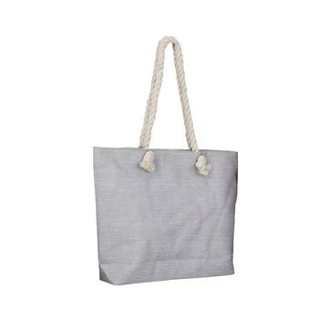 Shree Shyam Product Grey & Pink Large Compartment Printed Cotton Casual Tote Bag for Women & Girls (2Pcs Set) 3