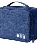 Shree Shyam Product Blue 1Pcs Electronics & Gadget Accessory Travel Storage Organizer Carry Bag for Unisex