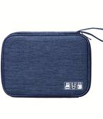 Shree Shyam Product Blue 1Pcs Electronics & Gadget Accessory Travel Storage Organizer Carry Bag for Unisex
