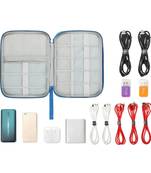 Shree Shyam Product Light Blue 1Pcs Electronics & Gadget Accessory Travel Storage Organizer Carry Bag for Unisex