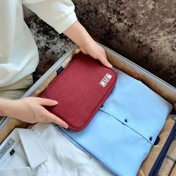 Shree Shyam Product Maroon 1Pcs Electronics & Gadget Accessory Travel Storage Organizer Carry Bag for Unisex 5