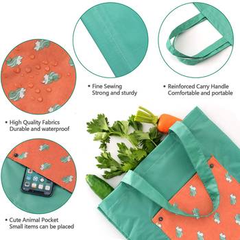 Shree Shyam Product Green 1 Pc Tote Bag Fashionable Grocery Bag & Reusable Foldable Shopping Bag for Unisex 3