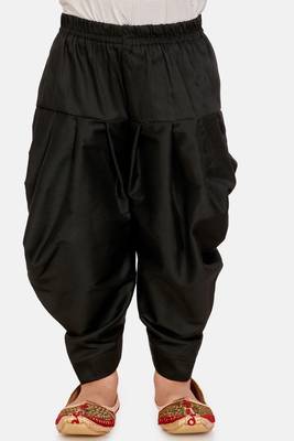 Maroon plain blended cotton boys-sherwani 5
