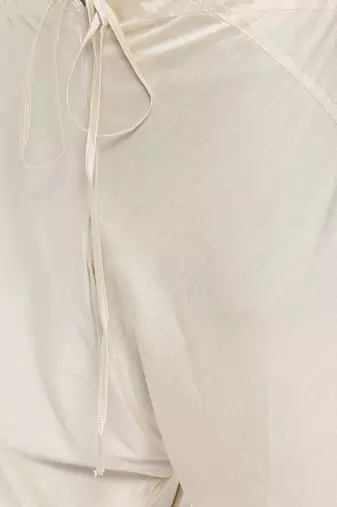 Mayank Modi Beige Chanderi Prinetd Kurta Set