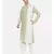 Mayank Modi Green Ivory Silk Blend Kurta Set