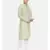 Mayank Modi Green Ivory Silk Blend Kurta Set