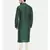 Mayank Modi Bottle Green Silk Blend Kurta Set