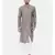 Mayank Modi Grey Linen / Satin Kurta set