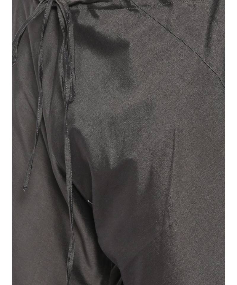 Mayank Modi Blue Grey Cotton Silk Kurta Set