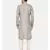 Mayank Modi Beige Silk Matka Jute Kurta Set