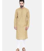 Mayank Modi Matka Jute Embroidered Kurta Set