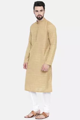 Mayank Modi Matka Jute Embroidered Kurta Set