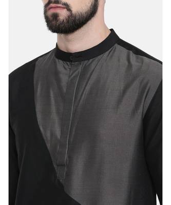 Mayank Modi The Trio Cotton Silk Kurta Set 2