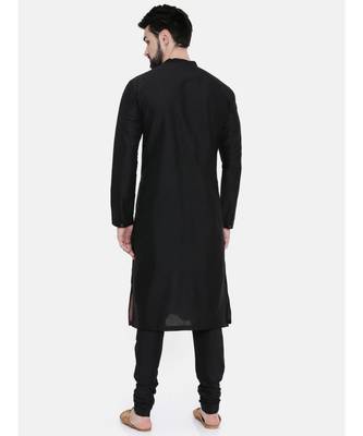 Mayank Modi The Trio Cotton Silk Kurta Set 4
