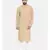 Mayank Modi Rust Beige Linen Kurta Set