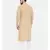 Mayank Modi Rust Beige Linen Kurta Set