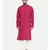 Mayank Modi Pink Linen Embroidered Kurta Set