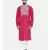 Mayank Modi Pink Printed Yoke Kurta Set