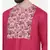 Mayank Modi Pink Printed Yoke Kurta Set