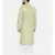 Mayank Modi Green Yellow Linen Kurta Set