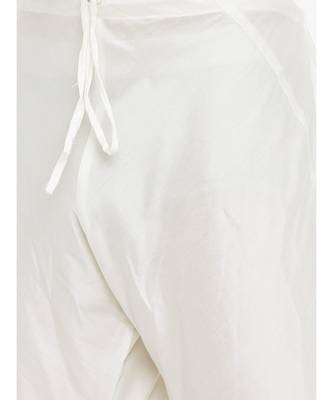 Mayank Modi Cream Linen Embroidered Kurta Set 5