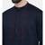 Mayank Modi Navy Blue Linen  Satin Embroidered Kurta Set