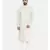 Mayank Modi Beige Linen Running Stitch Kurta Set