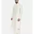 Mayank Modi Cream Silk Jaquard Embroidered Kurta Set