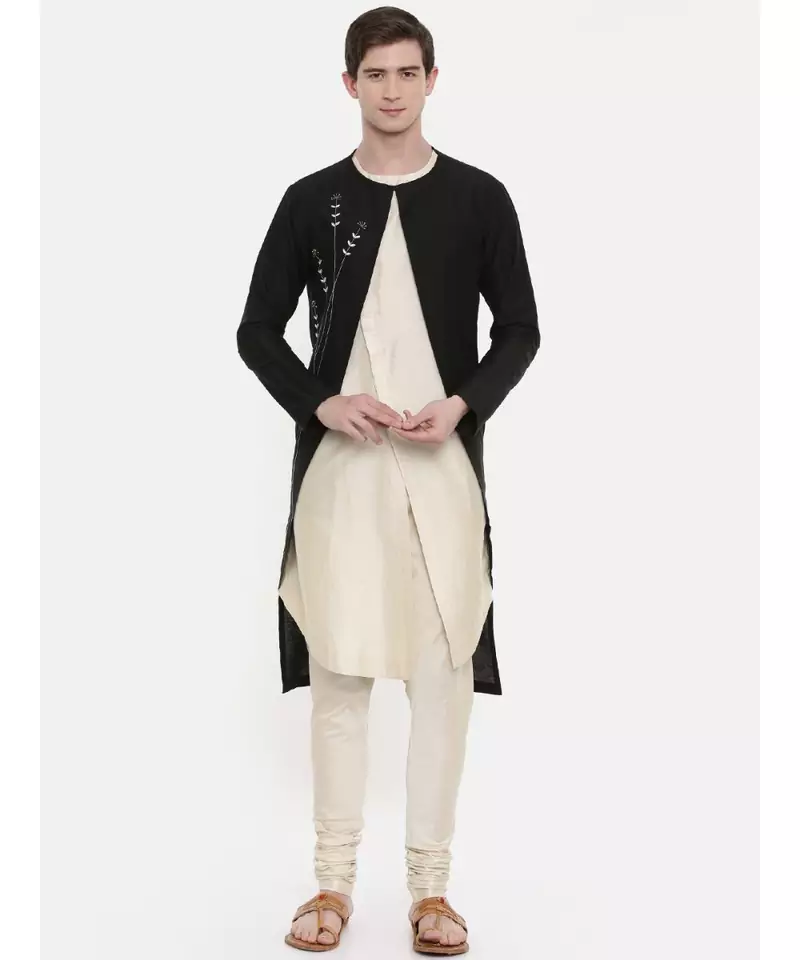 Mayank Modi Double Layered Kurta Set
