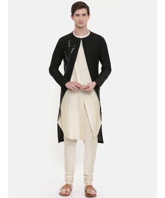 Mayank Modi Double Layered Kurta Set 1